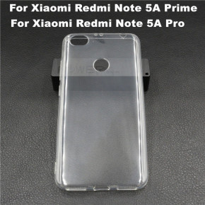 Силиконов гръб ТПУ ултра тънък за XIAOMI Redmi Note 5A Prime кристално прозрачен